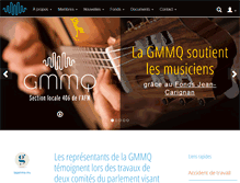 Tablet Screenshot of gmmq.com